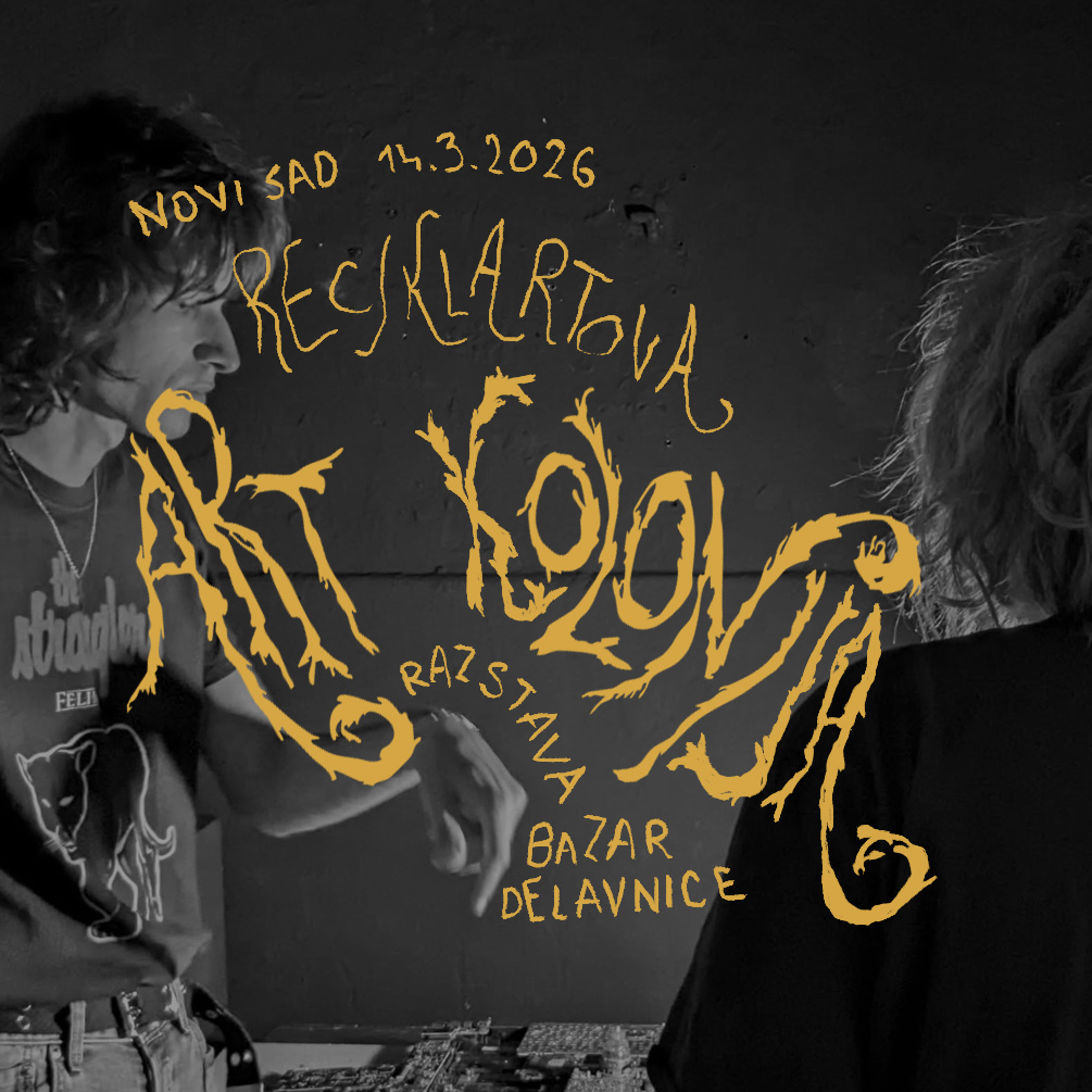 Naslovnica razstave - Likovna kolonija 2025/26 - Elektronski odpad